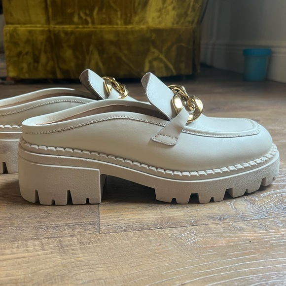 Lyra Link Loafer Mules - Free People Slip On Chain Loafer - Picture 4 of 4